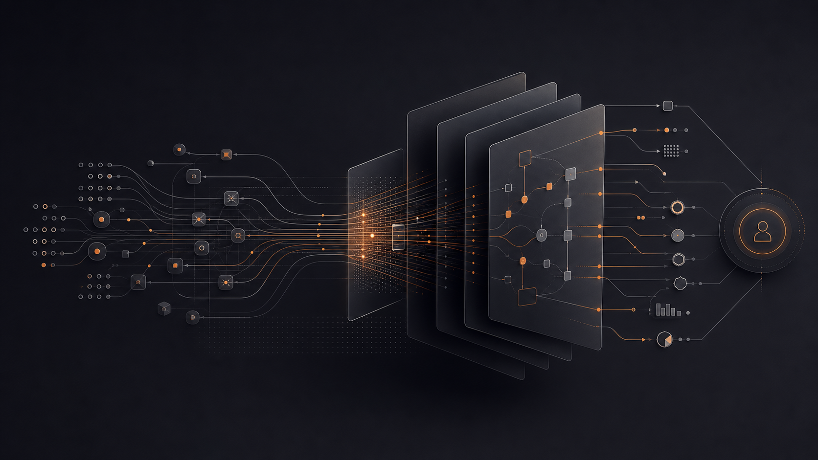 Composición abstracta de procesos, información e integración tecnológica